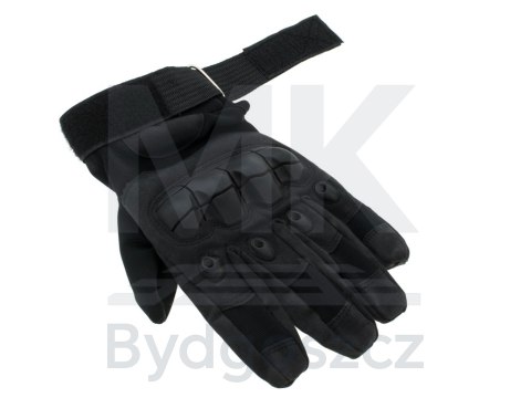 Rękawice taktyczne survival wojskowe ochrona kostek XL czarne Rękawice taktyczne survival wojskowe ochrona kostek XL czarne