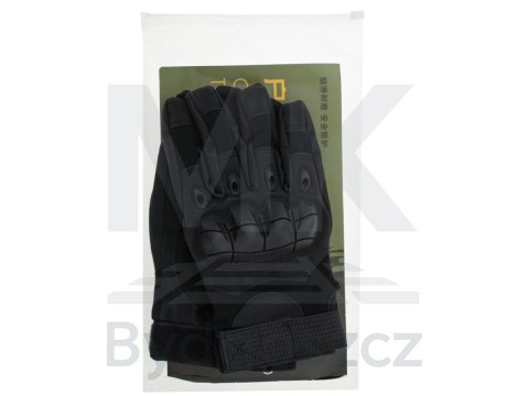 Rękawice taktyczne survival wojskowe ochrona kostek XL czarne Rękawice taktyczne survival wojskowe ochrona kostek XL czarne