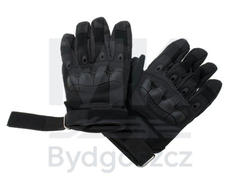 Rękawice taktyczne survival wojskowe ochrona kostek L czarne Rękawice taktyczne survival wojskowe ochrona kostek L czarne