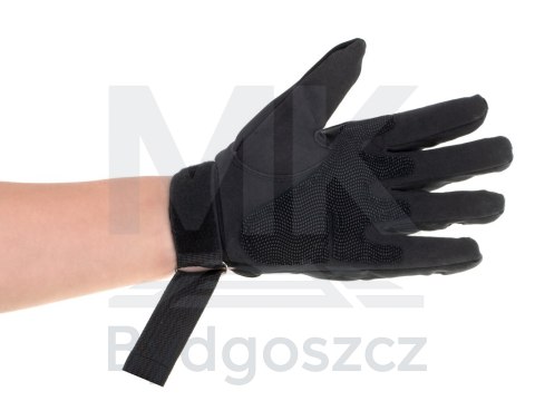 Rękawice taktyczne survival wojskowe ochrona kostek L czarne Rękawice taktyczne survival wojskowe ochrona kostek L czarne