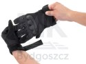 Rękawice taktyczne survival wojskowe ochrona kostek L czarne