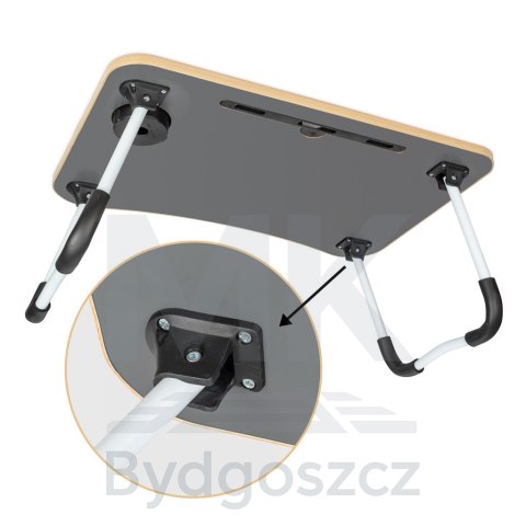 Stolik pod laptopa podstawka do łóżka mobilny śniadaniowy składany stojak Stolik pod laptopa podstawka do łóżka mobilny śniadaniowy składany stojak