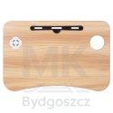 Stolik pod laptopa składany do łóżka podstawka śniadaniowa USB