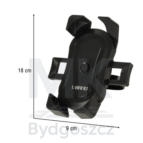 Uchwyt rowerowy na telefon do roweru motocyklowy hulajnogi wózka C51 solidny mocny Uchwyt rowerowy na telefon do roweru motocyklowy hulajnogi wózka C51 solidny mocny