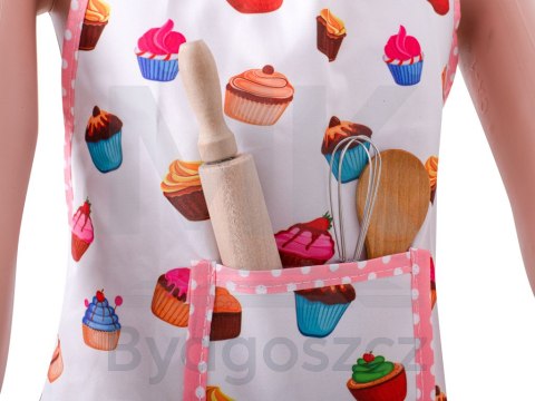 Zestaw kucharza dla dzieci fartuch czapka kucharska rękawica kuchenna + akcesoria Zestaw kucharza dla dzieci fartuch czapka kucharska rękawica kuchenna + akcesoria