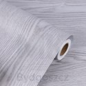 Folia rolka samoprzylepna okleina tapeta dąb srebrno-szary 1,22x50m