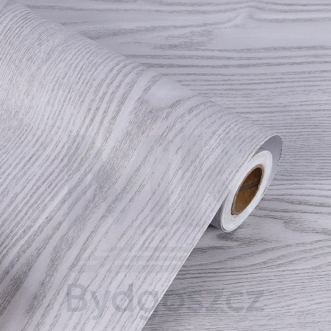 Folia rolka samoprzylepna okleina tapeta dąb srebrno-szary 1,22x50m Folia rolka samoprzylepna okleina tapeta dąb srebrno-szary 1,22x50m