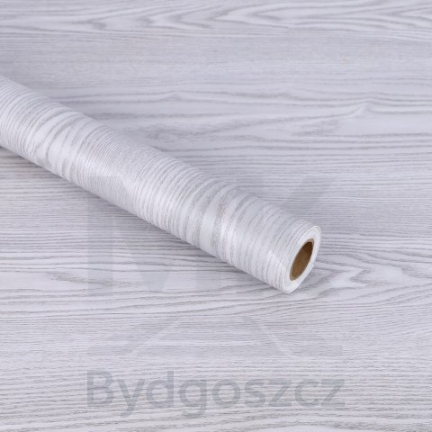 Folia rolka samoprzylepna okleina tapeta dąb srebrno-szary 1,22x50m Folia rolka samoprzylepna okleina tapeta dąb srebrno-szary 1,22x50m