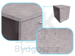 Folia rolka samoprzylepna okleina tapeta niebiesko-szary cement 1,22x50m