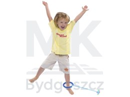 Hula hop na nogę skakanka skipper piłka świecąca migająca LED niebieska