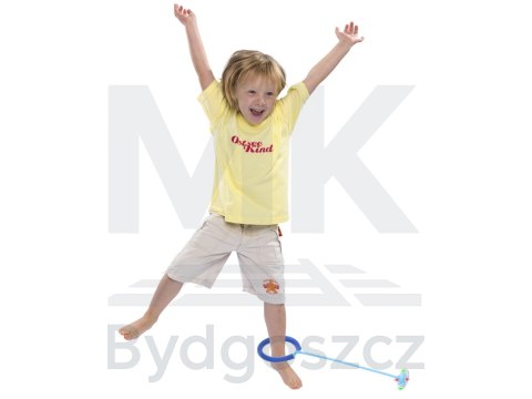 Hula hop na nogę skakanka skipper piłka świecąca migająca LED niebieska Hula hop na nogę skakanka skipper piłka świecąca migająca LED niebieska
