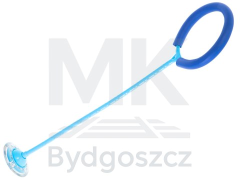 Hula hop na nogę skakanka skipper piłka świecąca migająca LED niebieska Hula hop na nogę skakanka skipper piłka świecąca migająca LED niebieska