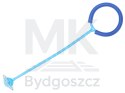 Hula hop na nogę skakanka skipper piłka świecąca migająca LED niebieska