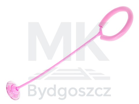 Hula hop na nogę skakanka skipper piłka świecąca migająca LED różowa Hula hop na nogę skakanka skipper piłka świecąca migająca LED różowa