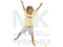 Hula hop na nogę skakanka skipper piłka świecąca migająca LED żółta