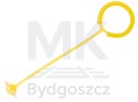 Hula hop na nogę skakanka skipper piłka świecąca migająca LED żółta
