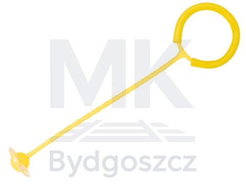 Hula hop na nogę skakanka skipper piłka świecąca migająca LED żółta Hula hop na nogę skakanka skipper piłka świecąca migająca LED żółta