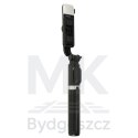 Kijek do selfie z pilotem Bluetooth statyw tripod lampka LED czarny
