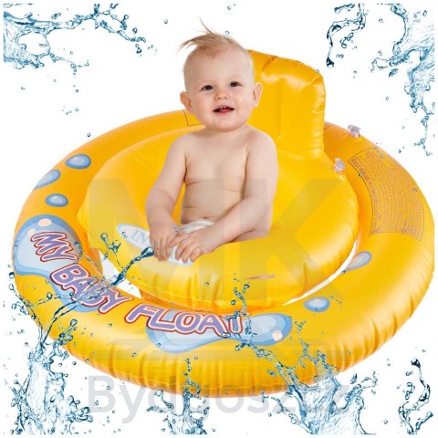 Kółko do pływania dla niemowląt koło pontonik dla dzieci dmuchany z siedziskiem pontonik INTEX max 15 kg 6-18miesięcy