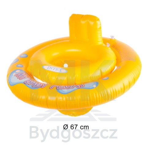 Kółko do pływania dla niemowląt koło pontonik dla dzieci dmuchany z siedziskiem pontonik INTEX max 15 kg 6-18miesięcy Kółko do pływania dla niemowląt koło pontonik dla dzieci dmuchany z siedziskiem pontonik INTEX max 15 kg 6-18miesięcy