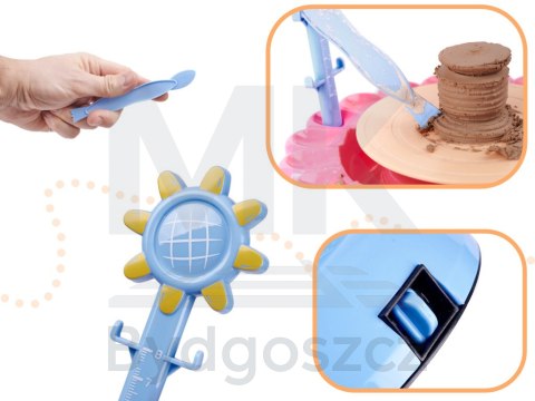 Koło garncarskie maszyna do ceramiki z gliną i farbami 600g