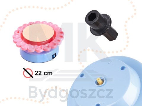 Koło garncarskie maszyna do ceramiki z gliną i farbami 600g