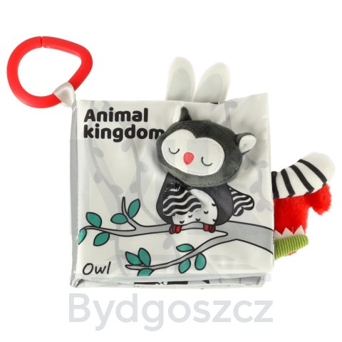 Książeczka sensoryczna miękka ogony zwierząt sowa Książeczka sensoryczna miękka ogony zwierząt sowa