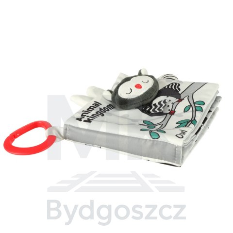 Książeczka sensoryczna miękka ogony zwierząt sowa Książeczka sensoryczna miękka ogony zwierząt sowa