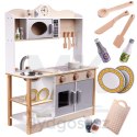 Kuchnia dla dzieci drewniana MDF LULILO KUKETO akcesoria 85cm