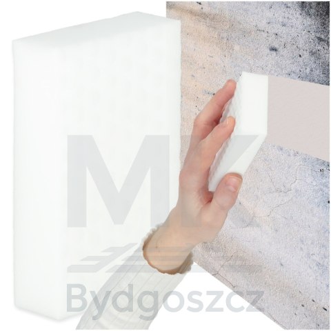 Magiczna gąbka z melaminy usuwa trudne plamy