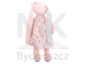 Maskotka pluszowa królik różowy 35cm