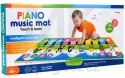 Mata muzyczna interaktywna pianinko z nagrywaniem
