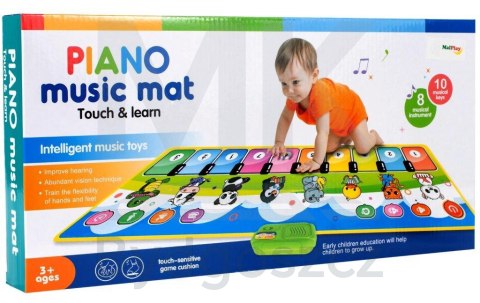 Mata muzyczna interaktywna pianinko z nagrywaniem Mata muzyczna interaktywna pianinko z nagrywaniem