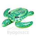 Materac dmuchany do pływania ponton dla dzieci z uchwytami żółw 150cm 3+ INTEX