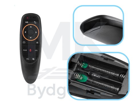 Pilot do telewizora laptopa G10 Smart TV Box z mikrofonem X9 USB nowoczesny Pilot do telewizora laptopa G10 Smart TV Box z mikrofonem X9 USB nowoczesny