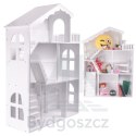 Regał na książki dla dzieci półka domek na zabawki 2w1 LULILO CALLA 116cm XXL