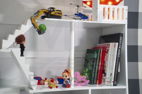 Regał na książki dla dzieci półka domek na zabawki 2w1 LULILO CALLA 116cm XXL Regał na książki dla dzieci półka domek na zabawki 2w1 LULILO CALLA 116cm XXL