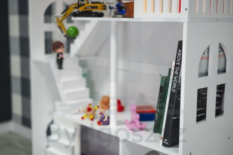 Regał na książki dla dzieci półka domek na zabawki 2w1 LULILO CALLA 116cm XXL Regał na książki dla dzieci półka domek na zabawki 2w1 LULILO CALLA 116cm XXL