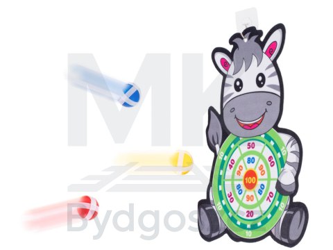 Tarcza Dart z rzutkami piłkami na rzep celowanie rzut do celu zebra Tarcza Dart z rzutkami piłkami na rzep celowanie rzut do celu zebra
