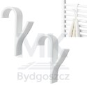Wieszak haczyk na grzejnik kaloryfer łazienkowy