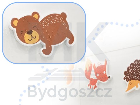 Zabawka do kąpieli wanny wodna dla dzieci naklejki piankowe zwierzątka 18 el. Zabawka do kąpieli wanny wodna dla dzieci naklejki piankowe zwierzątka 18 el.