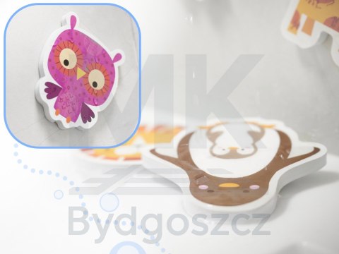 Zabawka do kąpieli wanny wodna dla dzieci naklejki piankowe zwierzątka 18 el. Zabawka do kąpieli wanny wodna dla dzieci naklejki piankowe zwierzątka 18 el.