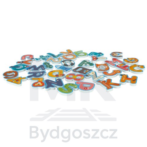 Zabawka wodna dla dzieci naklejki do kąpieli piankowe cyferki literki