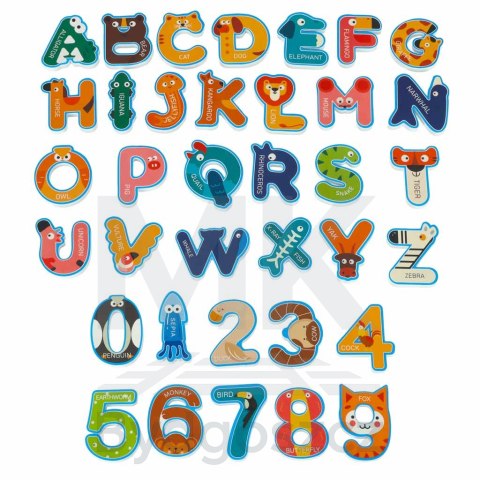 Zabawka wodna dla dzieci naklejki do kąpieli piankowe cyferki literki