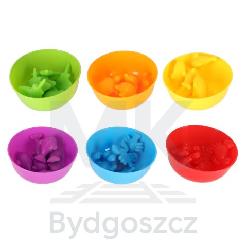 Zwierzęta morskie edukacyjne nauka liczenia montessori 36 zwierzątek Zwierzęta morskie edukacyjne nauka liczenia montessori 36 zwierzątek