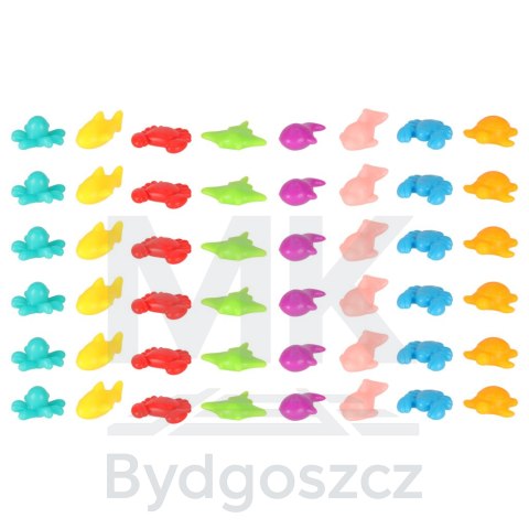 Zwierzęta morskie edukacyjne nauka liczenia montessori 36 zwierzątek Zwierzęta morskie edukacyjne nauka liczenia montessori 36 zwierzątek
