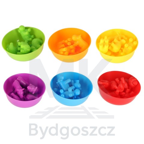 Zwierzęta safari edukacyjne nauka liczenia montessori 36el. Zwierzęta safari edukacyjne nauka liczenia montessori 36el.