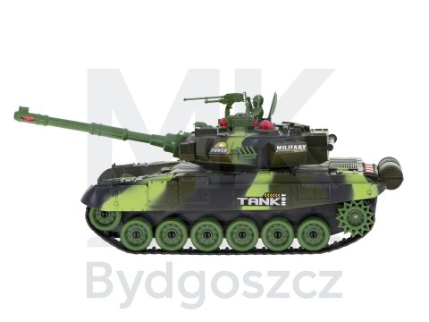 Czołg zdalnie sterowany na pilota RC War Tank 9993 2.4 GHz kamuflaż leśny Czołg zdalnie sterowany na pilota RC War Tank 9993 2.4 GHz kamuflaż leśny