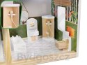 Domek dla lalek drewniany LULILO FLORO boho LED 78cm
