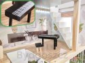 Domek dla lalek drewniany LULILO FLORO boho LED 78cm